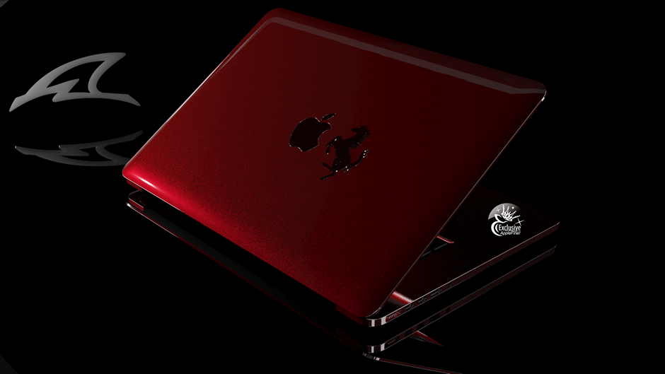 Купить Эксклюзивный MacBook Pro Красный Ferrari